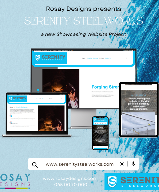 Serenity Steelworks RD marketing pics